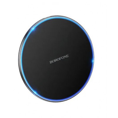 Зарядка беспроводная Qi Borofone BQ3 Pro 15w черная