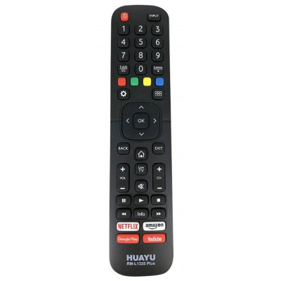 Пульт ТВ Hisense, DEXP ,DNS LCD/LED TV RM-L1335 Plus