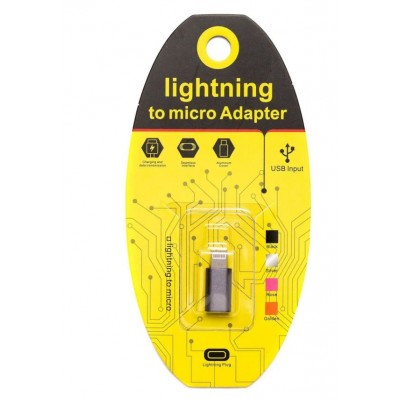 Переходник для Apple Lightning - Micro USB гнездо FT-ADA13