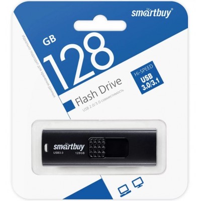 Флешка USB 3.1 128Gb SmartBuy Fashion Black