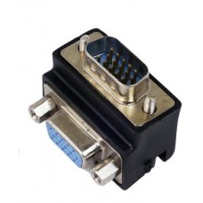 Переходник VGA уголок штекер гнездо H66 A4337