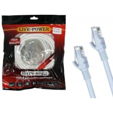 Кабель LAN патчкорд 5m Live-Power 6E A3595