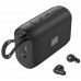 Колонка Bluetooth MP3 FM Hoco HC15 с TWS наушниками черная