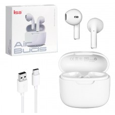 Наушники Bluetooth вкладыши ISA A2 TWS белые