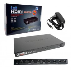 Сплиттер разветвитель сигнала HDMI 8 портов 1080P v1.4 H139 A1848